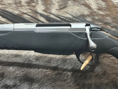 FREE SAFARI, NEW LEFT HAND TIKKA T3X LITE STAINLESS 243 WINCHESTER 22