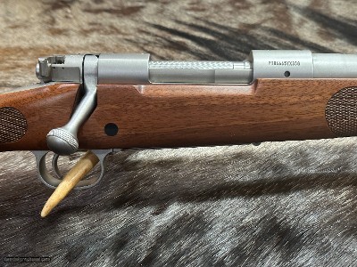 FREE SAFARI, NEW WINCHESTER MODEL 70 STAINLESS STEEL FEATHERWEIGHT 300 WSM 24