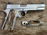 NEW NIGHTHAWK CUSTOM GRP GOV'T 1911 9MM W/ UPGRADES & MATCHING IVORY KNIFE - LAYAWAY AVAILABLE - 2 of 25