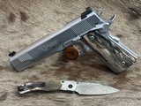 NEW NIGHTHAWK CUSTOM GRP GOV'T 1911 9MM W/ UPGRADES & MATCHING IVORY KNIFE - LAYAWAY AVAILABLE - 8 of 25
