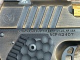 NEW NIGHTHAWK CUSTOM GRP OFFICER 1911 9MM W/ MANY UPGRADES - LAYAWAY AVAILABLE - 8 of 25