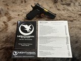 NEW NIGHTHAWK CUSTOM GRP OFFICER 1911 9MM W/ MANY UPGRADES - LAYAWAY AVAILABLE - 21 of 25