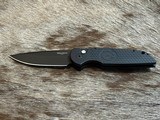 LIMITED EDITION NIGHTHAWK CUSTOM PROTECH TR3 DOUBLE STACK BLACK AUTOMATIC KNIFE - 2 of 15