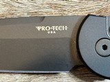 LIMITED EDITION NIGHTHAWK CUSTOM PROTECH TR3 DOUBLE STACK BLACK AUTOMATIC KNIFE - 3 of 15