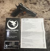 NEW NIGHTHAWK CUSTOM AGENT 2 GOVERNMENT RECON 1911 PISTOL - LAYAWAY AVAILABLE - 21 of 24