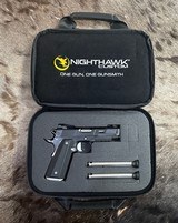 NEW NIGHTHAWK CUSTOM AGENT 2 COMMANDER RECON 1911 W/ IOS & OTHER UPGRADES - LAYAWAY AVAILABLE - 23 of 25
