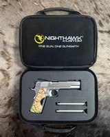 NEW NIGHTHAWK CUSTOM CLASSIC GOVERNMENT 1911 45 ACP W/ MAMMOTH IVORY GRIPS - LAYAWAY AVAILABLE - 22 of 24