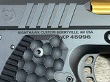 NEW NIGHTHAWK CUSTOM PRESIDENT GOVERNMENT 1911 9MM PISTOL - LAYAWAY AVAILABLE - 8 of 24
