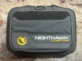 NEW NIGHTHAWK CUSTOM BOB MARVEL COMMANDER DOUBLE STACK 9MM 1911 - LAYAWAY AVAILABLE - 24 of 25