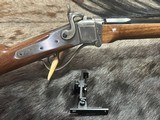 FREE SAFARI, NEW PEDERSOLI 1874 SHARPS LITTLE BETSY 357 MAGNUM WITH GREAT WOOD, 24