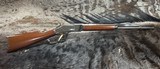 NEW UBERTI 1873 WINCHESTER NICKEL FINISH SPORTING RIFLE 357 MAGNUM 38 SPECIAL 20