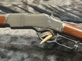 NEW UBERTI 1873 WINCHESTER NICKEL FINISH SPORTING RIFLE 357 MAGNUM 38 SPECIAL 20
