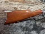 NEW UBERTI 1873 WINCHESTER NICKEL FINISH SPORTING RIFLE 357 MAGNUM 38 SPECIAL 20