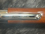 NEW UBERTI 1873 WINCHESTER NICKEL FINISH SPORTING RIFLE 357 MAGNUM 38 SPECIAL 20