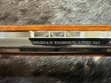 NEW UBERTI 1873 WINCHESTER NICKEL FINISH SPORTING RIFLE 357 MAGNUM 38 SPECIAL 20