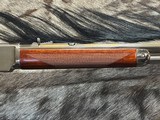 NEW UBERTI 1873 WINCHESTER NICKEL FINISH SPECIAL SPORTING RIFLE 357 MAGNUM 38 SPECIAL 20