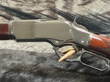 NEW UBERTI 1873 WINCHESTER NICKEL FINISH SPECIAL SPORTING RIFLE 357 MAGNUM 38 SPECIAL 20