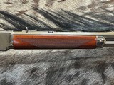 NEW UBERTI 1873 WINCHESTER NICKEL FINISH SPECIAL SPORTING RIFLE 357 MAGNUM 38 SPECIAL 20