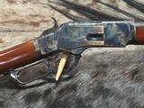 NEW UBERTI 1873 WINCHESTER SADDLE RING CARBINE, COLOR CASED 16" 45 COLT WITH GOOD WOOD BY TAYLORS 550014
LAYAWAY AVAILABLE