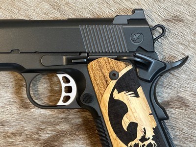 NEW NIGHTHAWK CUSTOM GRP GOV'T 1911 45 ACP W/ COCOBOLO WOOD GRIPS - LAYAWAY AVAILABLE - Image 11 of 25