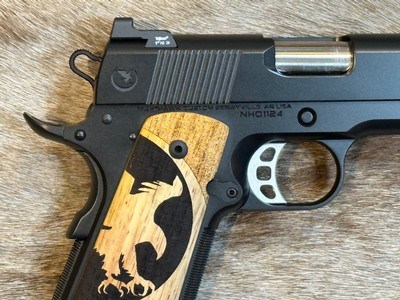 NEW NIGHTHAWK CUSTOM GRP GOV'T 1911 45 ACP W/ COCOBOLO WOOD GRIPS - LAYAWAY AVAILABLE - Image 6 of 25