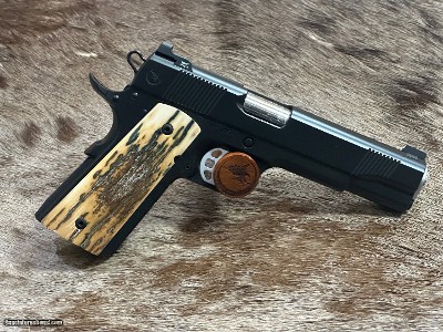 NEW NIGHTHAWK CUSTOM GRP GOV'T 1911 45 ACP W/ MAMMOTH IVORY & WOOD GRIPS - LAYAWAY AVAILABLE