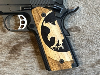 NEW NIGHTHAWK CUSTOM GRP GOV'T 1911 45 ACP W/ COCOBOLO WOOD GRIPS - LAYAWAY AVAILABLE - Image 10 of 25