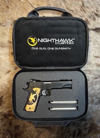 NEW NIGHTHAWK CUSTOM GRP GOV'T 1911 45 ACP W/ COCOBOLO WOOD GRIPS - LAYAWAY AVAILABLE - Image 23 of 25