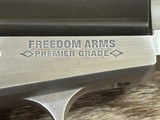 FREE SAFARI, NEW FREEDOM ARMS MODEL 83 PREMIER GRADE 454 CASULL & 45 COLT W/ UPGRADES - LAYAWAY AVAILABLE - 9 of 25