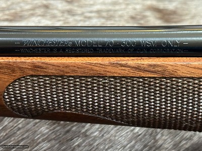 FREE SAFARI, NEW WINCHESTER MODEL 70 FEATHERWEIGHT 300 WSM (WIN SHORT MAG) 24