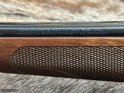 FREE SAFARI, NEW WINCHESTER MODEL 70 FEATHERWEIGHT 300 WSM (WIN SHORT MAG) 24