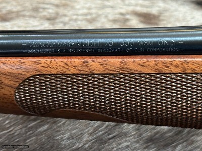 FREE SAFARI, NEW WINCHESTER MODEL 70 FEATHERWEIGHT 300 WSM (WIN SHORT MAG) 24