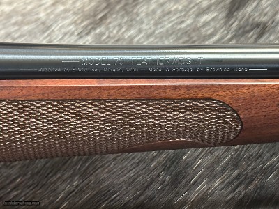 FREE SAFARI, NEW WINCHESTER MODEL 70 FEATHERWEIGHT 300 WSM (WIN SHORT MAG) 24
