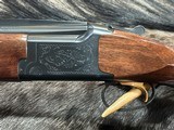 NEW SPECIAL LIMITED EDITION BROWNING CITORI BLUE LIGHTNING 12 GA 28