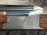NEW BROWNING CITORI 725 PRO SPORTING W/ PRO FIT ADJ COMB 12 GA 32