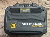 NEW NIGHTHAWK CUSTOM DELEGATE DOUBLE STACK COMMANDER 9MM, MANY UPGRADES - LAYAWAY AVAILABLE - 24 of 25