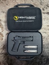 NEW NIGHTHAWK CUSTOM DELEGATE DOUBLE STACK COMMANDER 9MM, MANY UPGRADES - LAYAWAY AVAILABLE - 23 of 25