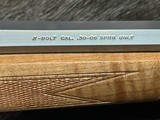 FREE SAFARI, NEW BROWNING X-BOLT WHITE GOLD MEDALLION MAPLE OCTAGON 30-06 SPRINGFIELD 22