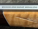 FREE SAFARI, NEW BROWNING X-BOLT WHITE GOLD MEDALLION MAPLE OCTAGON 30-06 SPRINGFIELD 22