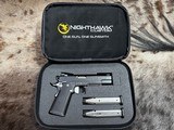 NEW NIGHTHAWK CUSTOM ENVOY DOUBLE STACK GOV'T 9MM, IOS & OTHER UPGRADES - LAYAWAY AVAILABLE - 20 of 22