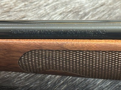 FREE SAFARI, NEW WINCHESTER MODEL 70 FEATHERWEIGHT 300 WIN MAG RIFLE 24