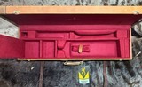 NEW JOHN M BROWNING SIGNATURE CRAZY HORSE LEATHER OVER/UNDER SHOTGUN CASE 32