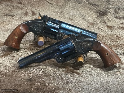 NEW CONSECUTIVE SERIAL NUMBERS HAND ENGRAVED UBERTI SCHOFIELD 5