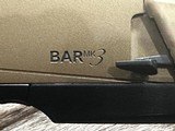 FREE SAFARI, NEW BROWNING BAR MARK 3 HELL'S CANYON SPEED ATACA FLUTED 24