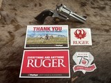 NEW LIMITED EDITION TALO RUGER SUPER BLACKHAWK STAINLESS 44 REM MAG 3.75