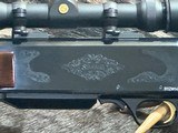 FREE SAFARI, BROWNING MARK II SAFARI ENGRAVED 308 WIN 22 LEUPOLD SCOPE GOOD WOOD 031001218 - LAYAWAY AVAILABLE - 16 of 23