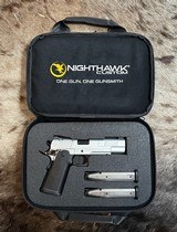 NEW NIGHTHAWK CUSTOM ENVOY DOUBLE STACK GOV'T 9MM, IOS & OTHER UPGRADES - 22 of 25