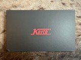 NEW KORTH MONGOOSE 357 MAG w/ 9mm CYLINDER, 3