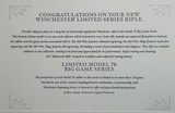 FREE SAFARI, LIMITED EDITION WINCHESTER 70 SUPER GRADE 308 WIN BIG GAME AAA GREAT WOOD 535245220 - LAYAWAY AVAILABLE - 23 of 25