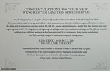 FREE SAFARI, LIMITED EDITION WINCHESTER 70 SUPER GRADE 308 WIN BIG GAME AAA 535245220 - LAYAWAY AVAILABLE - 23 of 25